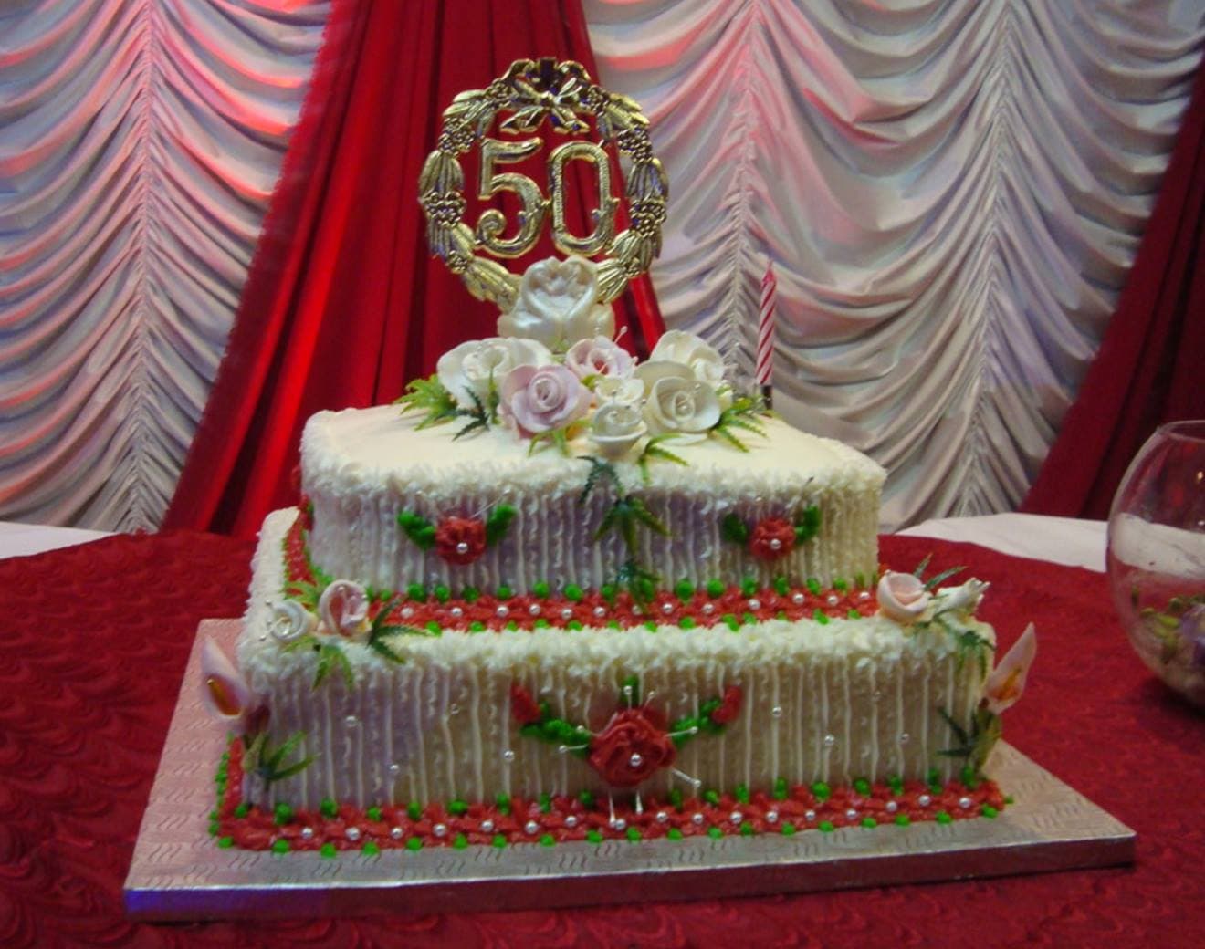 Golden 50th Wedding